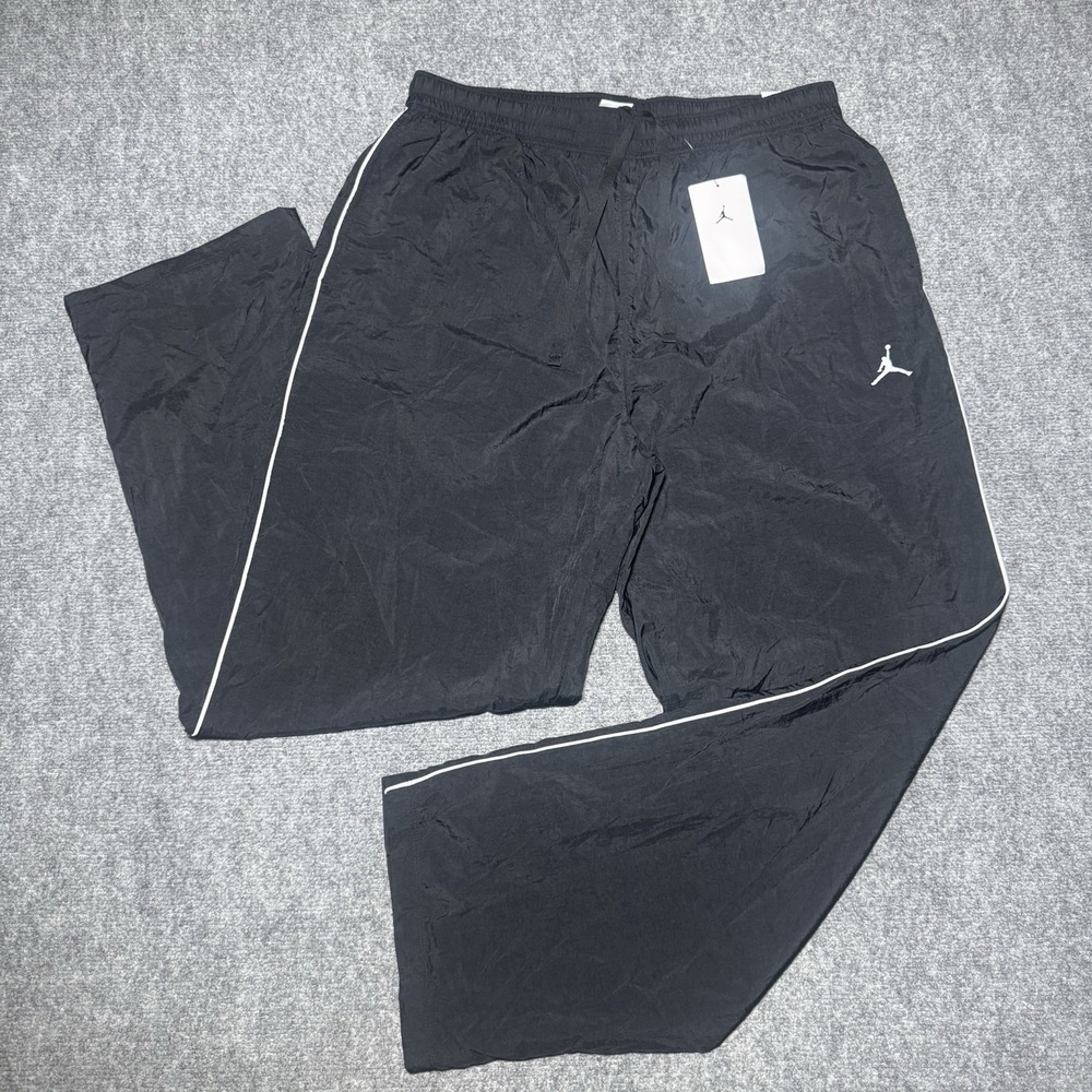 Nike Jordan Classic Sport Black Woven Pants Men L Track Pant IB2243-010 NEW NWT